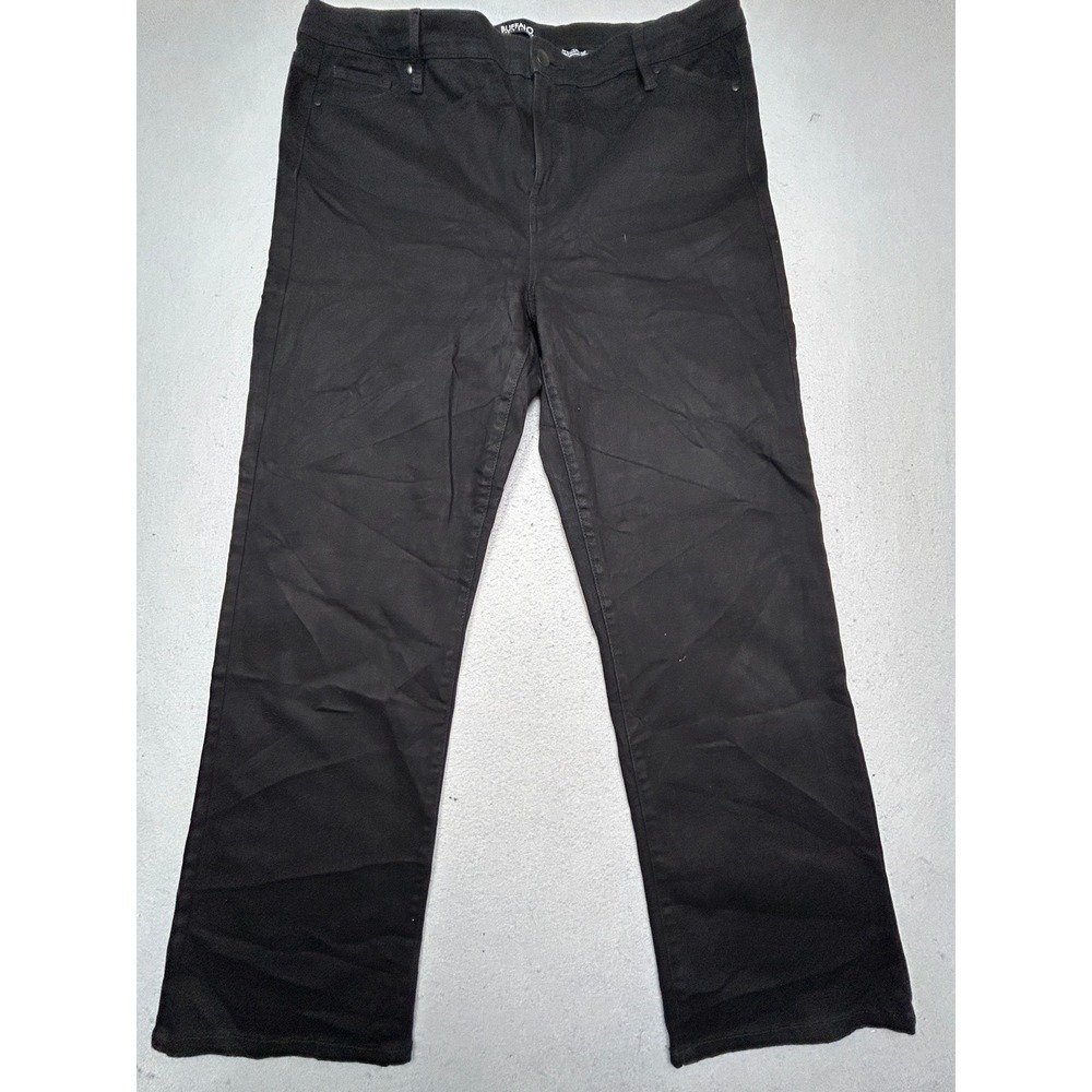 Buffalo Alyssa High Rise Cotton Polyester Black 16/36 Womens